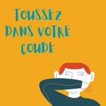 Toussez dans votre coude