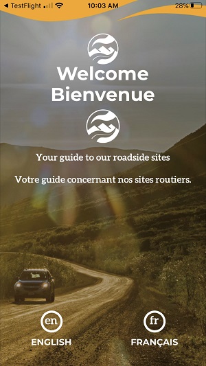 Preview: Welcome to the Yukon Road Trip app