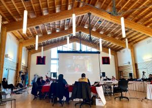 Leaders met at the Carcross/Tagish Learning Centre for the first Yukon Forum of the year where they discussed youth involvement and the upcoming Yukon Youth Summit.